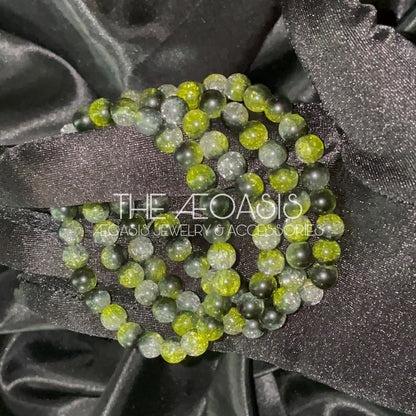 ÆOASIS Cracked Acrylic Beaded Bracelets