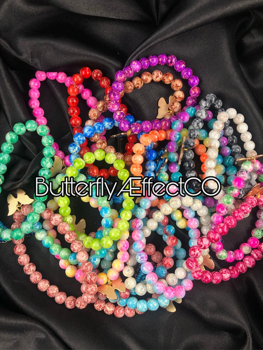 ÆOASIS Marble Beaded Bracelets