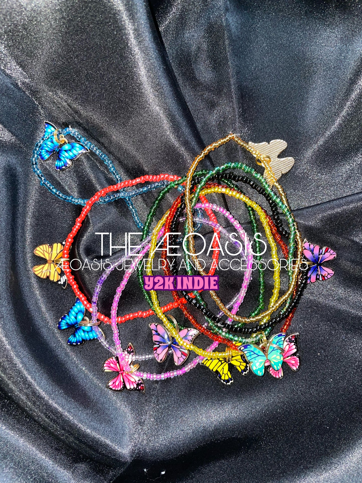 Y2K Indie Seed Beaded Bracelets
