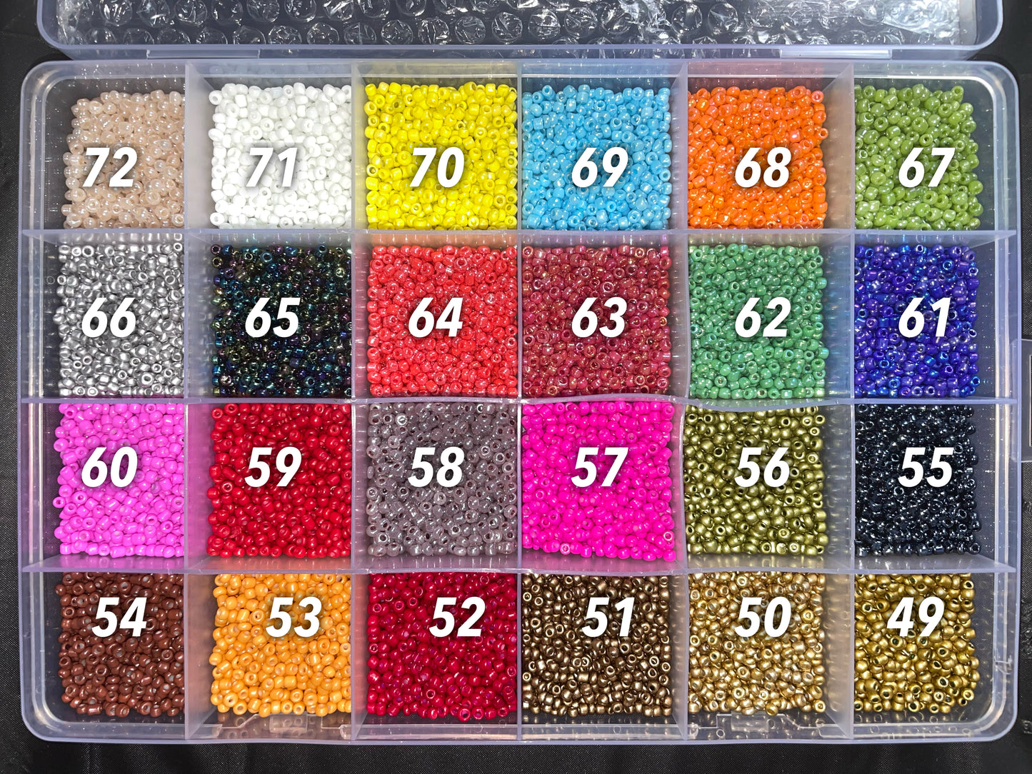 Y2K Indie Seed Beaded Bracelets