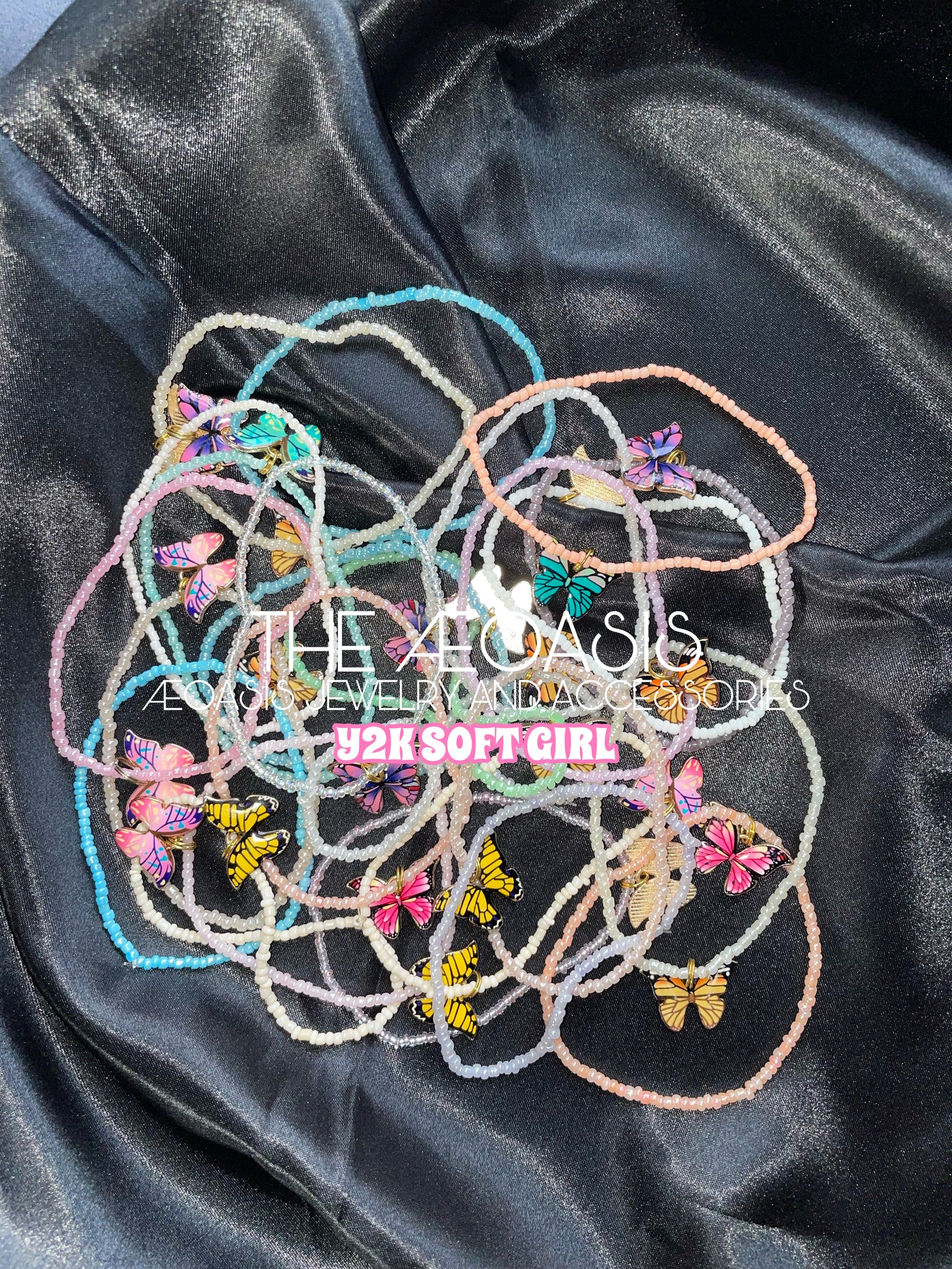 Y2K Soft Girl Seed Beaded Bracelets